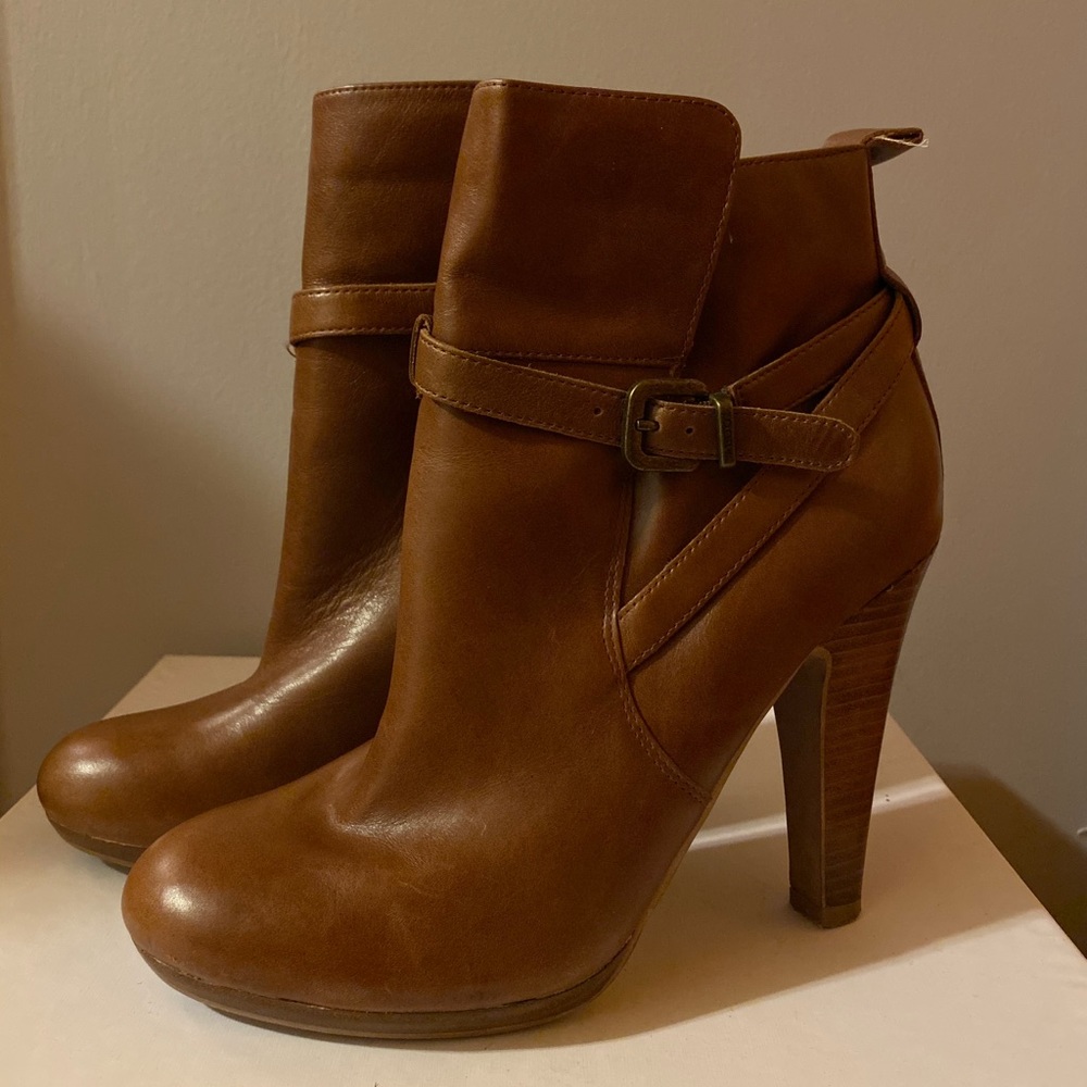 Aldo Brown Boots w/ heel